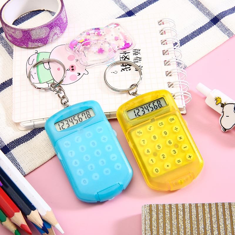 Plus Nao Mini Calculator Key Ring Calculator Calculator Small Translucent