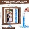 Jewish Wedding Picture Frame Jewish Chuppah Glass Frame Keepsake for