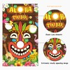 Luau Party Games, Toss Game Banner with 4 Bean Bags,