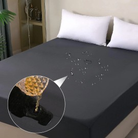 ohano 60" X 80" Waterproof Mattress Cover Protector Queen Size Sheet Style Breathable