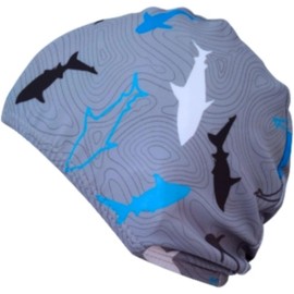 Gorros de Natacion para Niño, Comodidad y Estilo en Cada brazada, Gorro Ideal para Entrenar y divertirte, Protege tu Cabello y destaca en el Agua (Sharkie Deluxe)