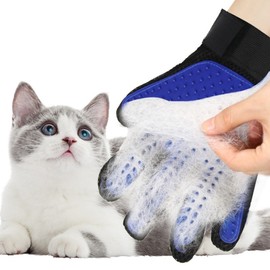 Pet Grooming Glove Brush for Dogs & Cats Left Hand 5ea