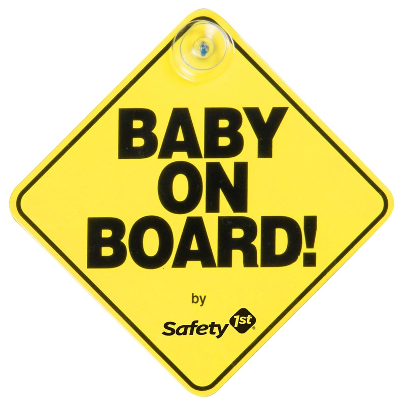 Safety 1st Baby On Board Sign