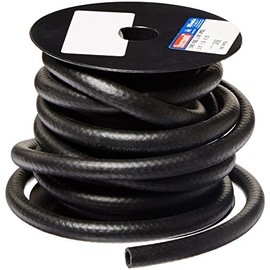 2 Pack of HBD Thermoid NBR/PVC SAE30R6 Fuel Line Hose, 3/8" x 25' Length, 0.375" ID, Black
