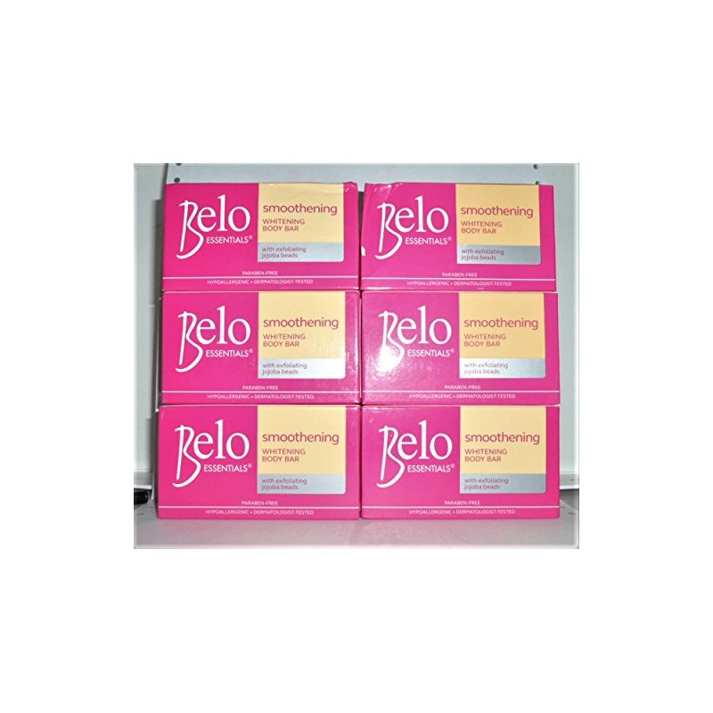 6 Belo Essentials Smoothening Whitening Body Bar 135g Dr Vicki
