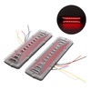 2 PCS Rear Tail Light Bar IP68 Waterproof 24V 50000H
