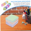 DOITOOL 12Pcs Portable Memo Pads Smooth Writing Sticky Tabs for