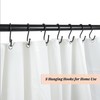 GEMMAHW 12CM Large S Hooks for Hanging (20-Pack), Black S