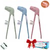 Training Chopsticks for Kids, Jawbush 3 Pairs Reusable Kids Chopsticks,