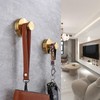 Boxonly No-Drill Suction Hooks,2024 Upgraded Stainless Steel Waterproof Hooks for