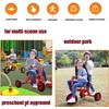 Kids Tricycle for Preschool Playground, Daycare Toddler Tandem Trike, Children