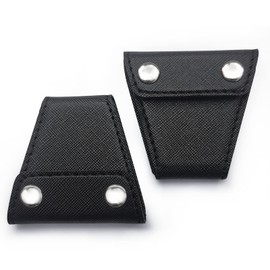 Seat Belt Adjuster,2PCS Seat Belt Clips Car Seat Locking Clip,Universal Comfort Shoulder Neck Protector Seatbelt Clips,PU Leather Vehicle Belt Positioner