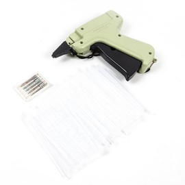 DIYI Tagging Gun with 5 Steel Needles 1000 Kimble Tag Label Barbs for Apparel,Garment Clothing Price/Brand Label Tag,Beige,40mm