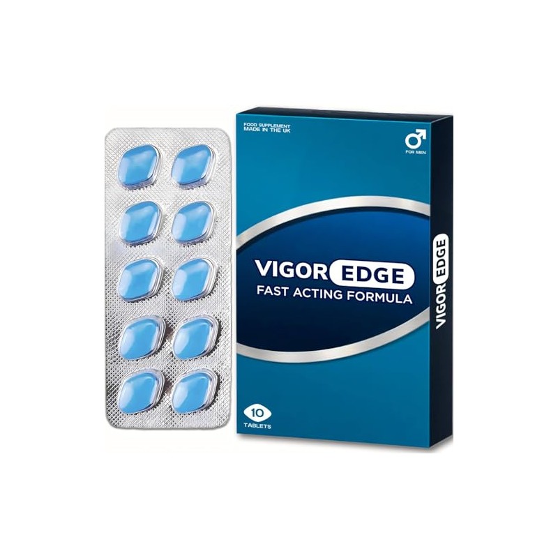 VIGOREDGE Fast-Acting Tablets for Men – Extra Strong Male Supplement