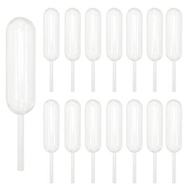Cupcakes Pipettes, 100PCS 4ml Clear Plastic Transfer Liquid Dropper Pipettes, Suitable for Chocolate or Strawberries Cupcakes, Ice Cream, Mini Cakes, Waffles, Children's Painting, Kitchen Supplies
