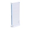 EKO EK8620-WH Folding Cutting Board DuoPad White/Blue Antibacterial Dishwasher Safe