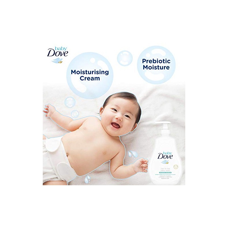 Dove - Baby Sensitive Moisture Gel - 400ML, White