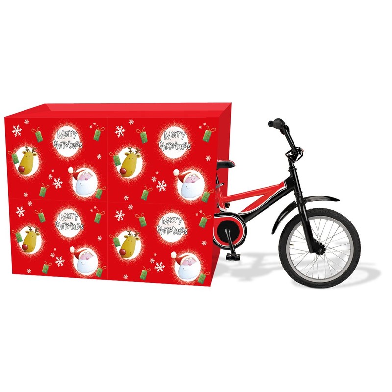 Tallon Christmas Bike Sack, Red, 9935