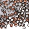 1440pcs Bulk Flatback Steel Back Rhinestones Cute Craft Rhinestones for