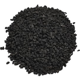 Rahato 5lbs Small Lava Rocks for Plants Drainage, 1/5 Inch Black Gravel Mulch for House Plants, Succulent Rocks Pebbles for Planters,Cactus, Bonsai Tree, Pure Volcanic Rocks, Top-Dressing