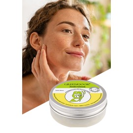 Anti-pimple balm, reduces pimples purely natural, with organic coconut oil bio neem oil, hops, sage, natural cream against skin redness, cover bubbles, naturally without animal testing, natural cosmetics
