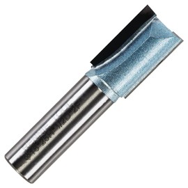 Rennie Tools - 16mm Cutting Diameter x 25mm Flute x 1/2" Shank TCT Tipped 2 Flute Straight Router Cutter Bit. Compatible With Makita Trend Festool Hikoki Dewalt Router Etc. 16mm Router Bit