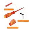 sourcing map VDE Insulated Screwdriver 1000V PH0 x 75mm CR-V