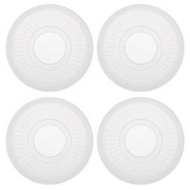 Milk Collection Trays, Pack of 4 Nipple Protectors, Milk Catch Trays, Breast Trays, Breast Milk Nursing Pads, for Breast Milk Storage, Transparent, Large, 25 ml