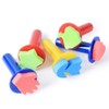 Heart Stamp 5pcs Painting Foam Painting Stamper Heart Flower Star