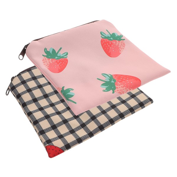 SUPVOX Portable Period Pouch for Women Sanitary Napkin Bag Organizing