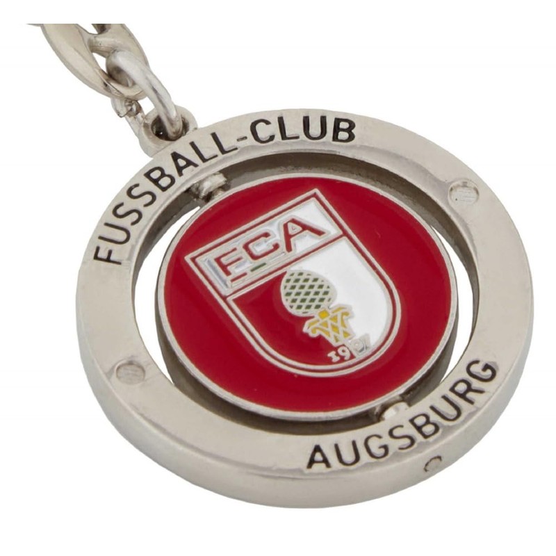 FC Augsburg FCA Keyring ** Spinner **, multicoloured