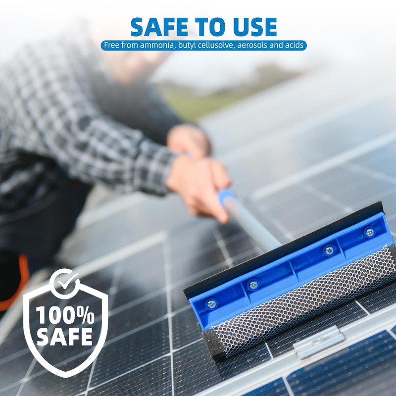 Shabebe Solar Panel Cleaner 32oz (Makes 150 Gallons) - 20X