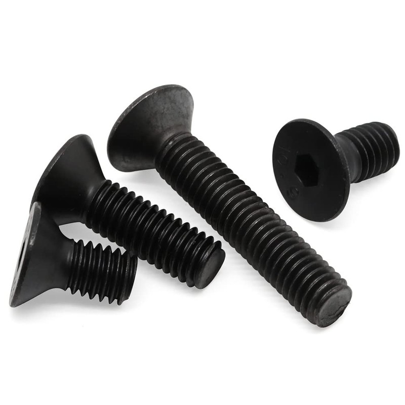 MewuDecor 1/4-20 x 1-1/4" Flat Head Socket Cap Screws Countersunk