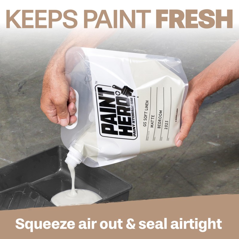 GoSports Outdoors Paint Hero 8 Pack Paint Storage Bags -