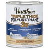 Varathane 284470 Triple Thick Polyurethane Wood Finish, Gloss, Quart