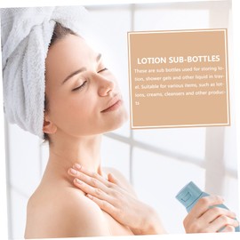 FOMIYES 9 Pcs Travel-size Toiletry Bottles Set Refillable Travel Bottle Set for Toiletries for Cosmetics Sub Bottling Shower Gels Sub Bottling