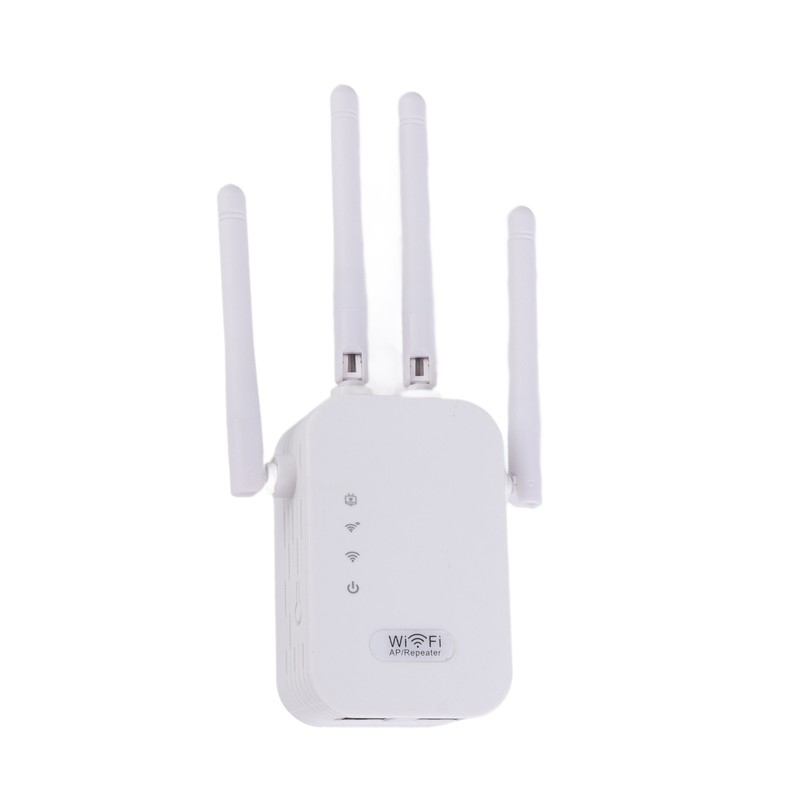 WiFi Extender 300Mbps 4 Antenna Strong Signal Transmission Efficient Heat
