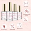 Saviland Dipping Uñas Base + Activador + Top + Brush