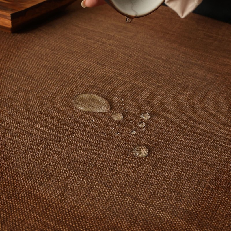 LAVSHOME Embroidered Nightstand Cover Cloth.Anti-Slip End Table Cover Cloth for