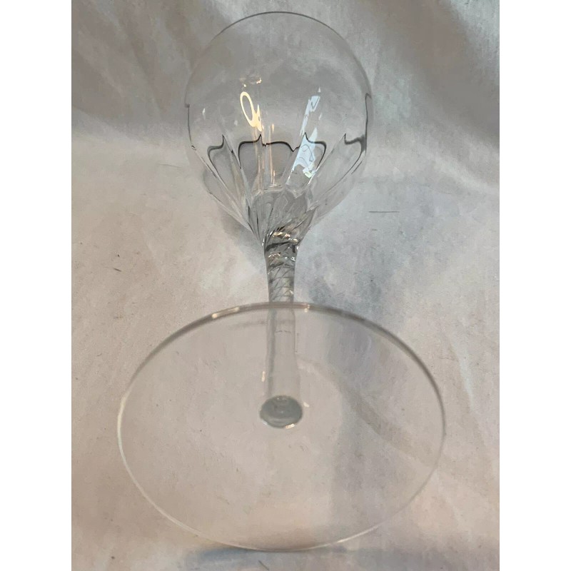 Lenox Encore Wine Glasses Full Lead Crystal Blown Glass Hungary