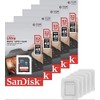 Bundle 5 Retail Packages of SanDisk Ultra 32GB SD SDHC