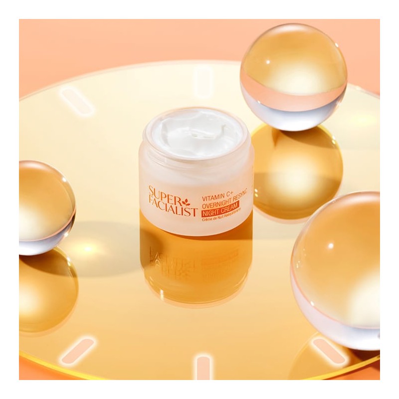 Super Facialist Vitamin C Overnight Resync Night Cream