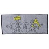 Marushin 1705004100 Mouse Andy and Cheese Face Towel, Cotton, Antibacterial
