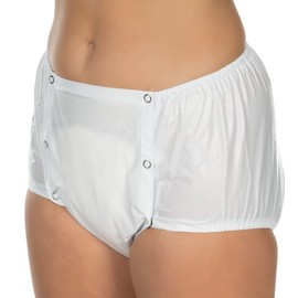 Suprima 1-201-001 Unisex PVC Incontinence Briefs Size 60 White