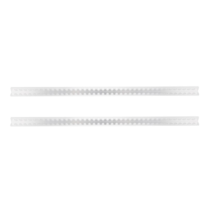 2Pcs Aluminum Extrusion Profile LShaped Beam 40 Holes Robot Accessories