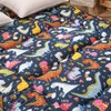 MAXYOYO Dinosaur Japanese Floor Futon Mattress for Boys Girls, Thicken