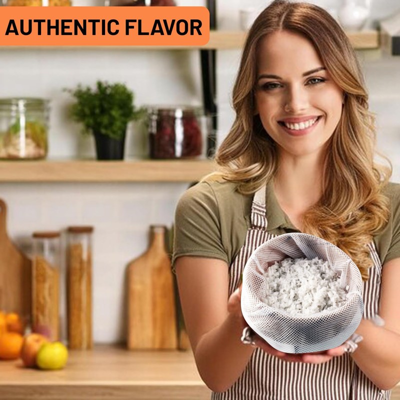 Sticky Rice Pressure Cooker Slow Cook Set Bamboo Basket Steaming