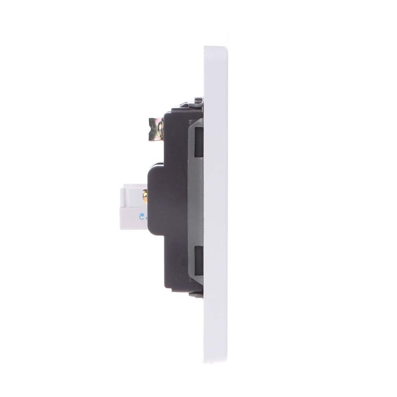 Faguo RJ45 Network Adapter+TV Antenna Coaxial Wall Mount Output Faceplate