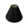 Royal Designs, Inc. Coolie Empire Hardback Lamp Shade, HB-607-12BLK, Black,