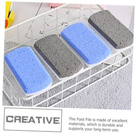 WOONEKY 2Pcs Foot Scrubber Pumice Callus Remover Dead Skin Exfoliator Comfortable Tools for Smooth Feet Care Durable Skin Friendly Design